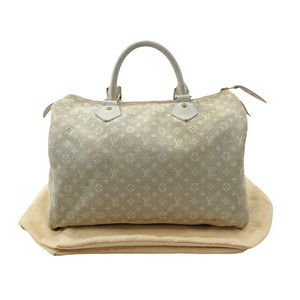 Louis Vuitton Monogram Mini Run Speedy 30 Handbag Dune